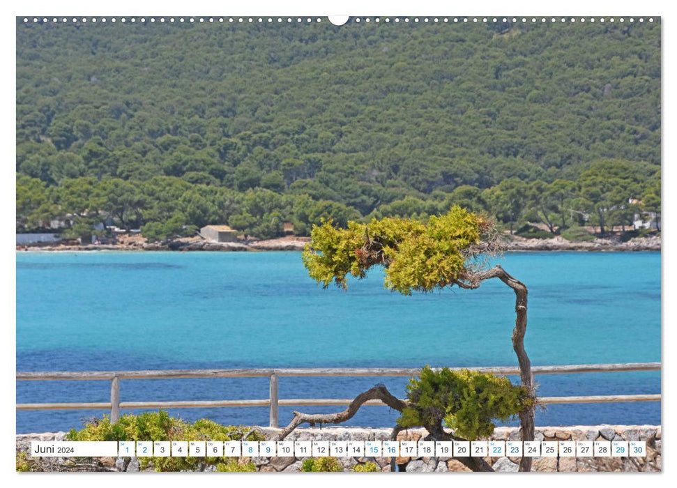 Mallorca - Azure blue Mediterranean to dream about (CALVENDO Premium Wall Calendar 2024) 