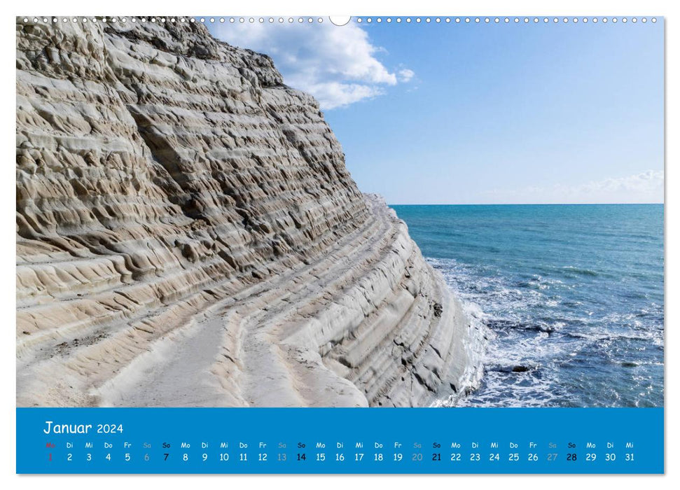 Fantastic Sicily (CALVENDO Premium Wall Calendar 2024) 