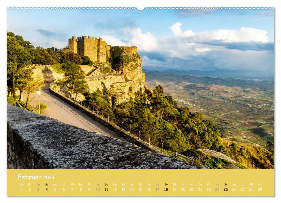 Traumhaftes Sizilien (CALVENDO Premium Wandkalender 2024)