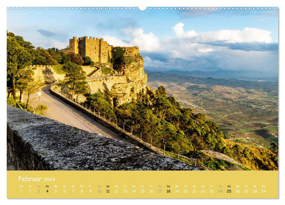 Fantastic Sicily (CALVENDO Premium Wall Calendar 2024) 