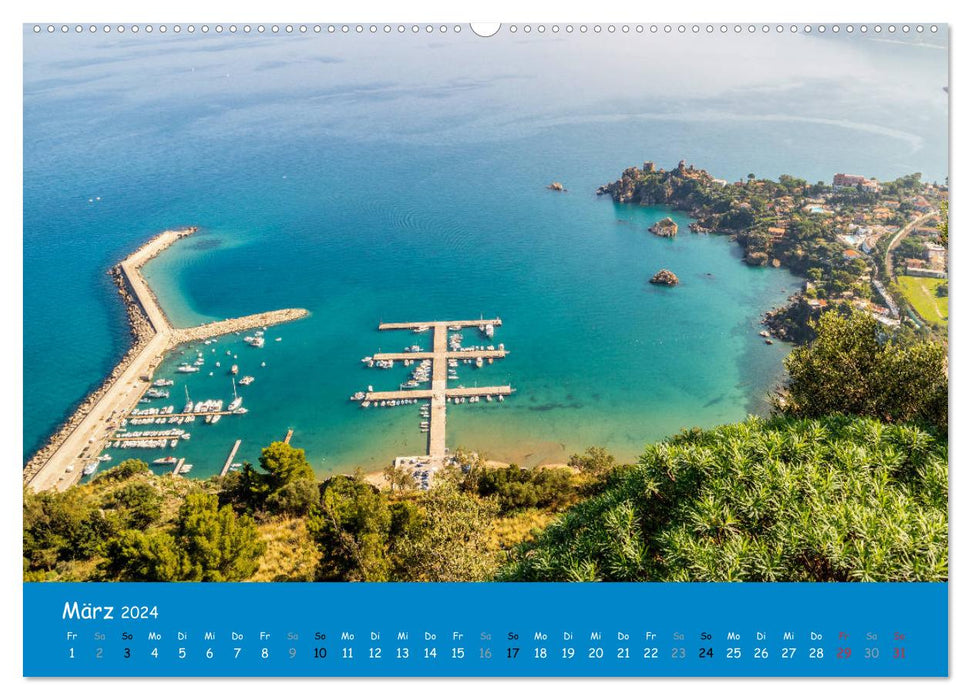 Fantastic Sicily (CALVENDO Premium Wall Calendar 2024) 