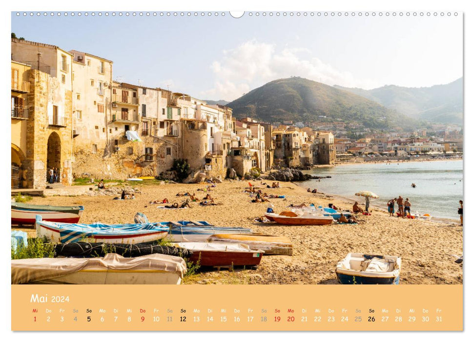 Fantastic Sicily (CALVENDO Premium Wall Calendar 2024) 