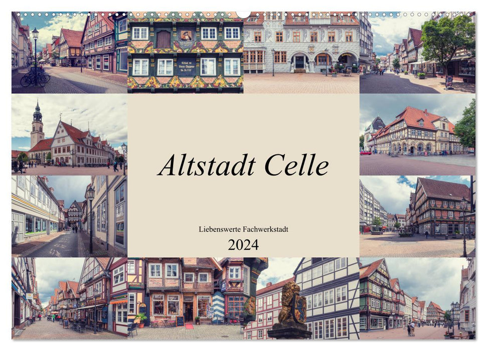 Altstadt Celle (CALVENDO Wandkalender 2024)