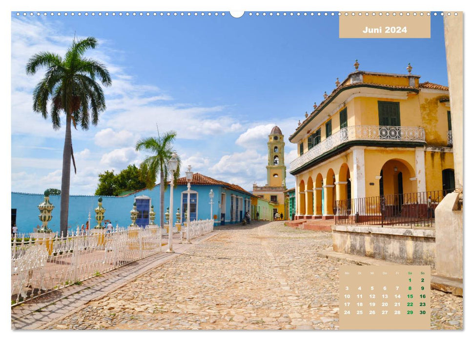 Erlebe mit mir das faszinierende Cuba (CALVENDO Wandkalender 2024)