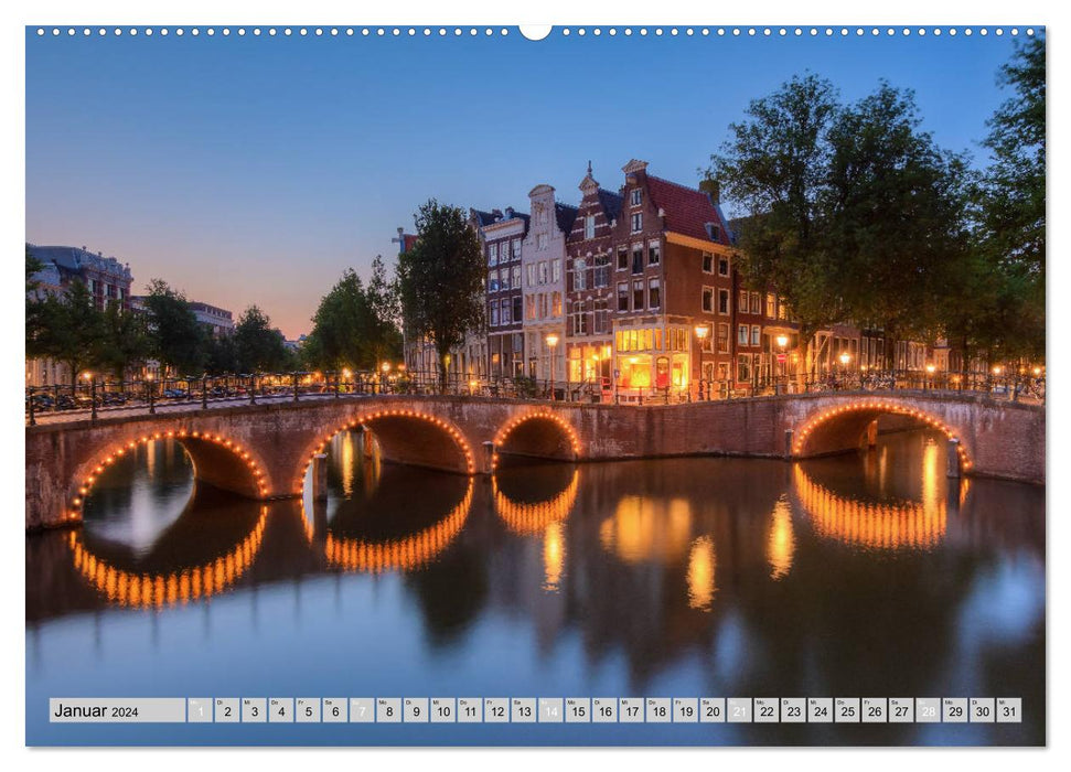 Wunderschöne Niederlande (CALVENDO Wandkalender 2024)