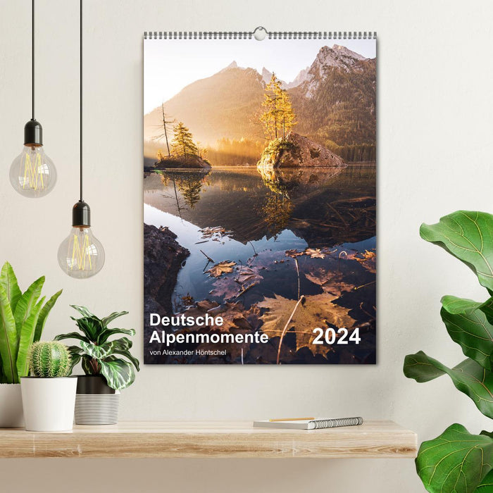 German Alpine moments (CALVENDO wall calendar 2024) 