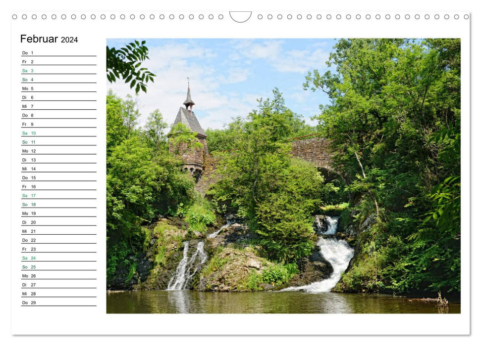 Landscapes in the Eifel (CALVENDO wall calendar 2024) 