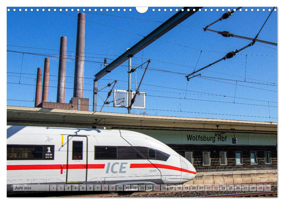 Wolfsburg - more than gray industry. (CALVENDO wall calendar 2024) 