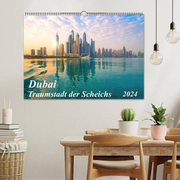 Dubai - Traumstadt der Scheichs (CALVENDO Wandkalender 2024)