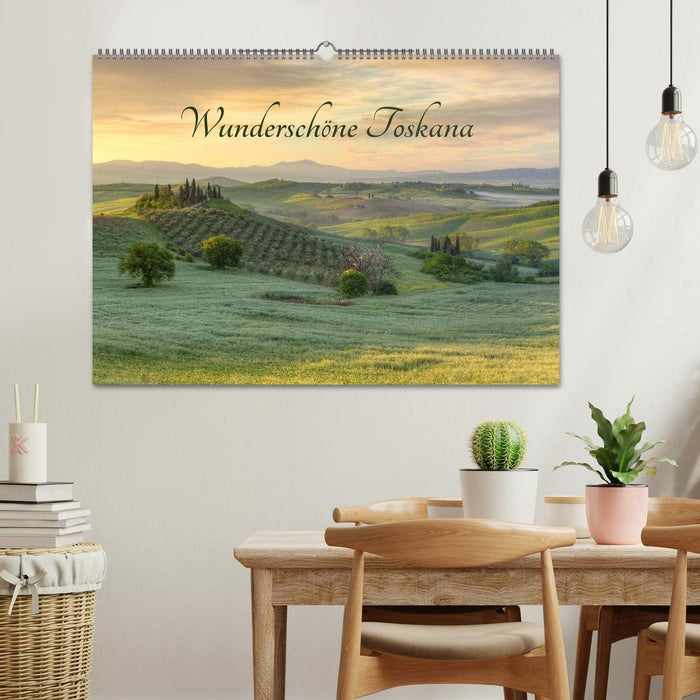 Wunderschöne Toskana (CALVENDO Wandkalender 2024)