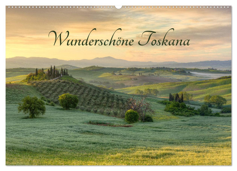 Wunderschöne Toskana (CALVENDO Wandkalender 2024)