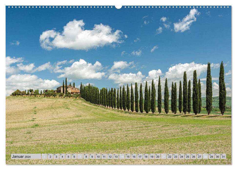 Beautiful Tuscany (CALVENDO wall calendar 2024) 
