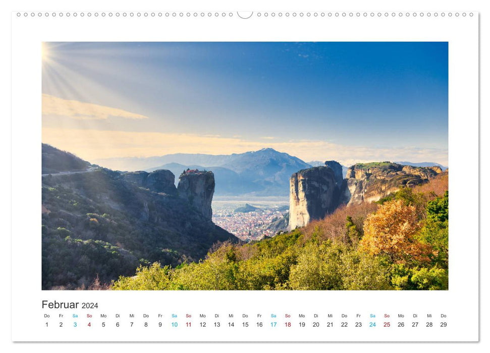 Meteora - So close to the sky (CALVENDO wall calendar 2024) 