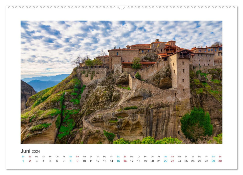 Meteora - So close to the sky (CALVENDO wall calendar 2024) 