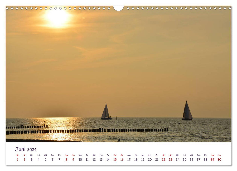 Nature and landscape Mecklenburg - Western Pomerania 2024 (CALVENDO wall calendar 2024) 