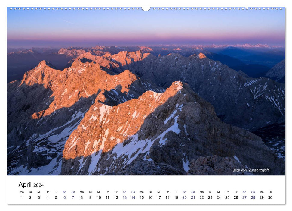Sensucht Berge - Momente des Lichts (CALVENDO Wandkalender 2024)