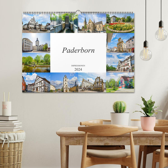 Paderborn Impressionen (CALVENDO Wandkalender 2024)