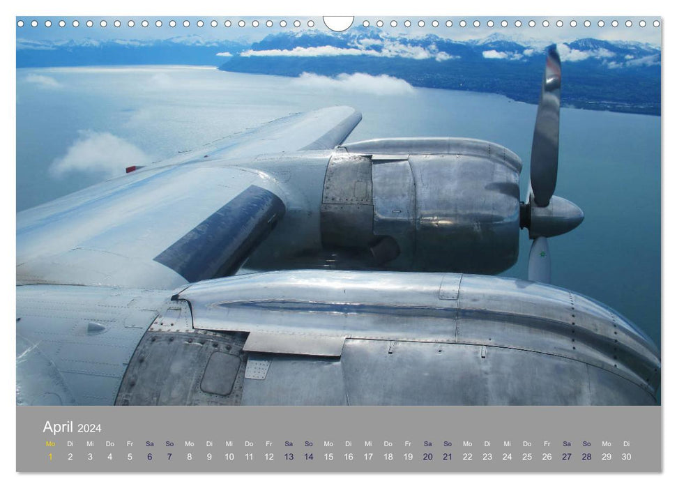 Lockheed Super Constellation - Legende der Lüfte (CALVENDO Wandkalender 2024)