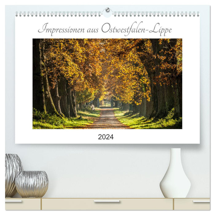 Impressions from East Westphalia-Lippe (CALVENDO Premium Wall Calendar 2024) 