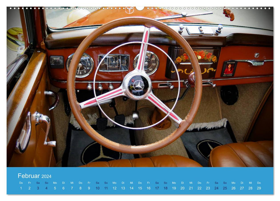 Mercedes Classics (CALVENDO wall calendar 2024) 