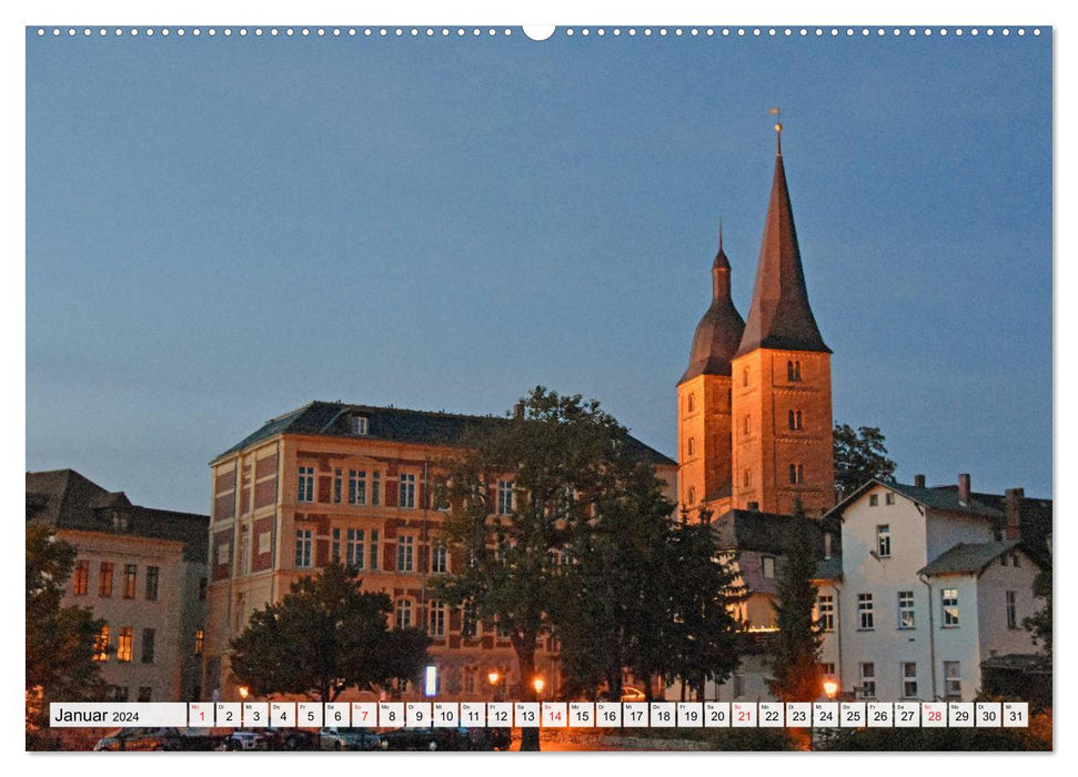 ALTENBURG, the old residential city (CALVENDO Premium Wall Calendar 2024) 