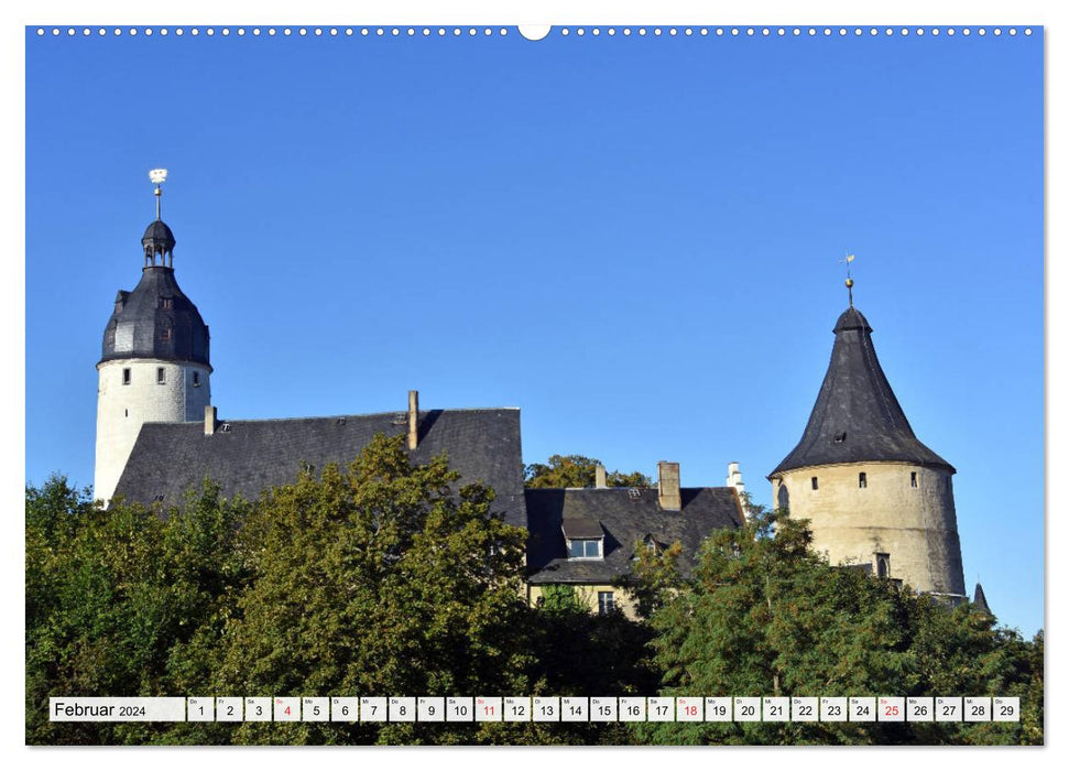 ALTENBURG, the old residential city (CALVENDO Premium Wall Calendar 2024) 