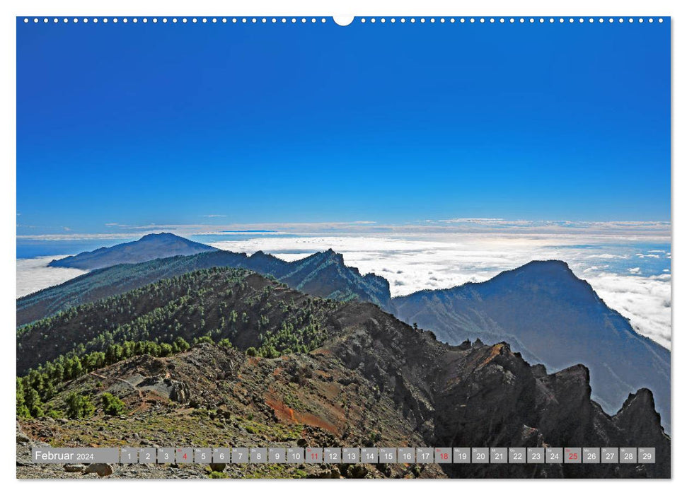 On the Canary Islands (CALVENDO Premium Wall Calendar 2024) 
