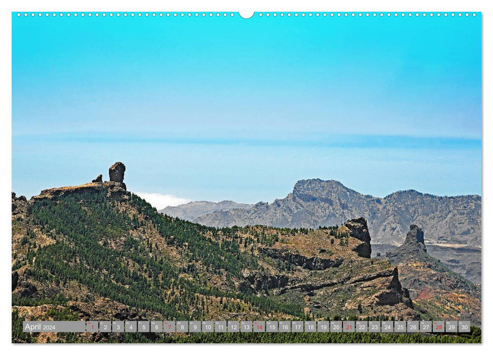 On the Canary Islands (CALVENDO Premium Wall Calendar 2024) 