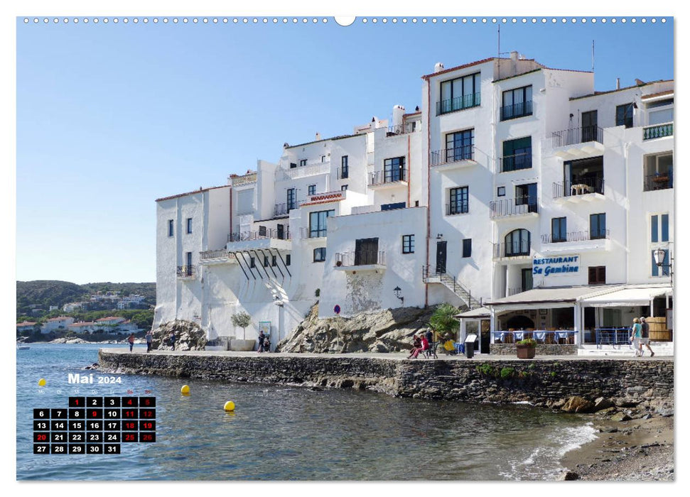 Cadaqués - Pearl of the Costa Brava (CALVENDO Premium Wall Calendar 2024) 