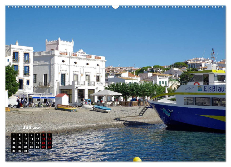 Cadaqués - Pearl of the Costa Brava (CALVENDO Premium Wall Calendar 2024) 