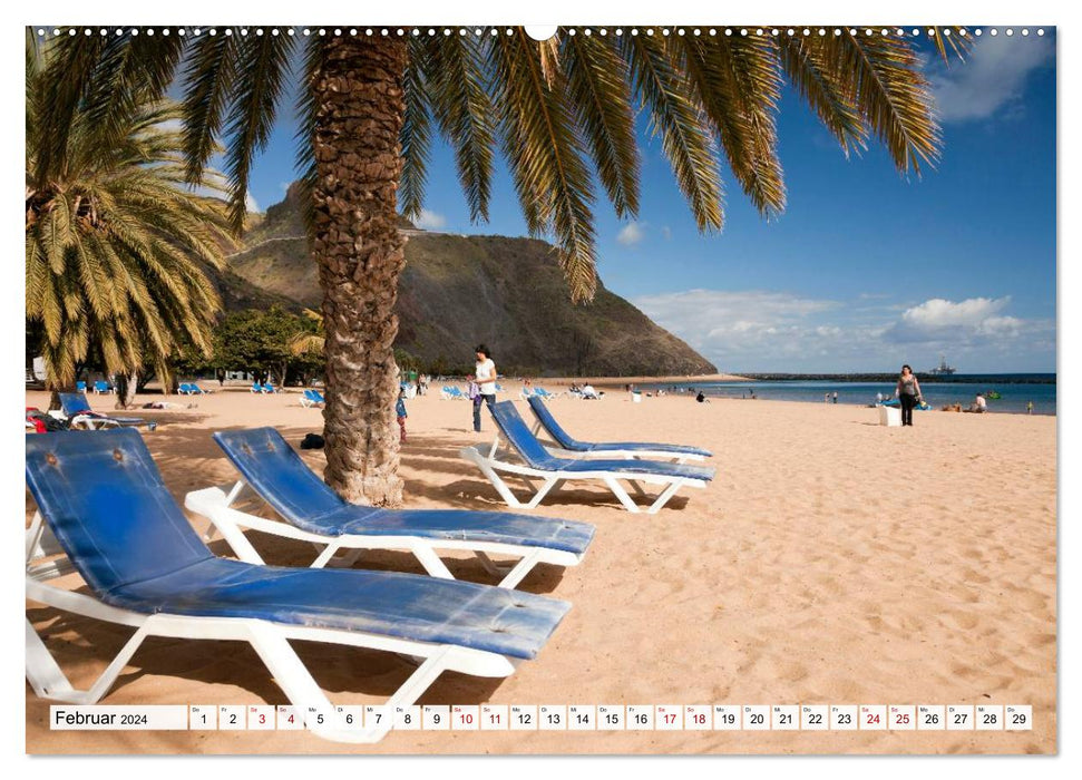 The dream beaches of the Canary Islands. (CALVENDO Premium Wall Calendar 2024) 