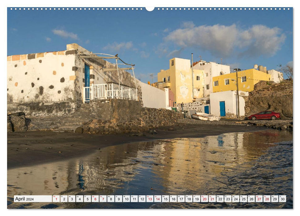 The dream beaches of the Canary Islands. (CALVENDO Premium Wall Calendar 2024) 