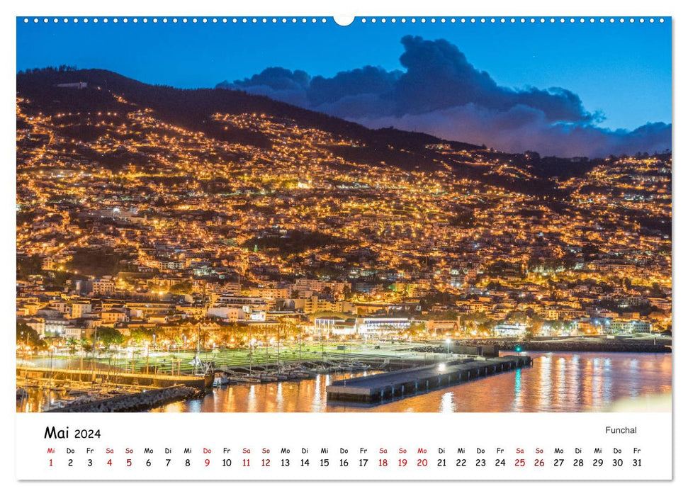 Madeira Magie (CALVENDO Premium Wandkalender 2024)