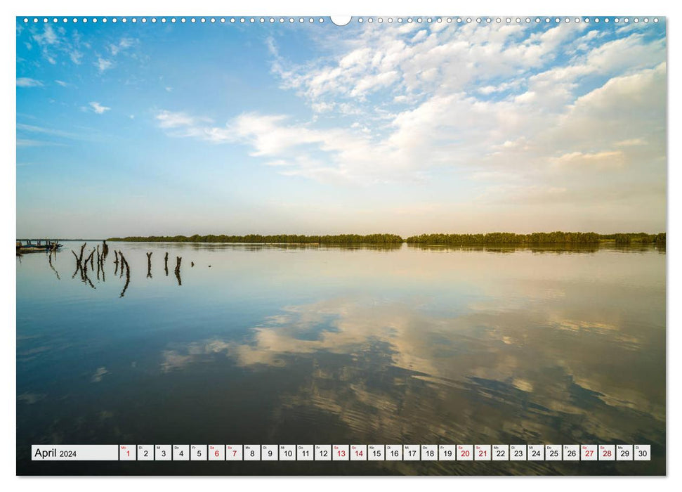 West Africa - The Gambia (CALVENDO Premium Wall Calendar 2024) 