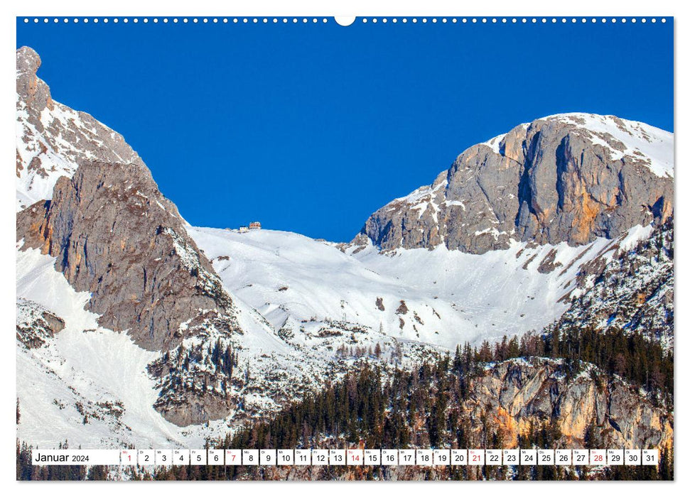 Ramsau am Dachstein (CALVENDO Premium Wall Calendar 2024) 