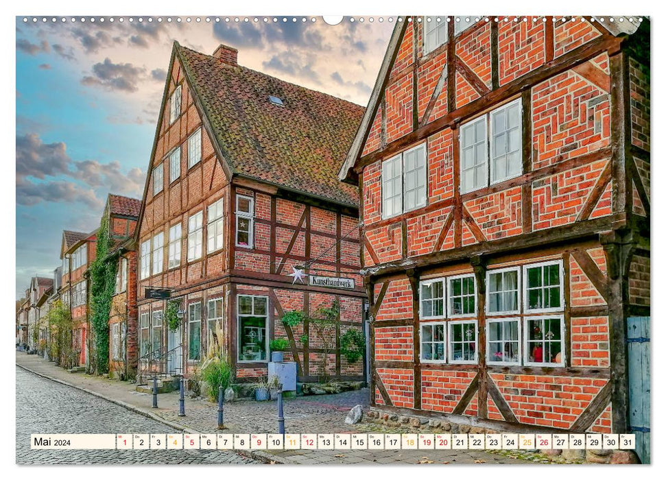 Travel through Germany - Eutin in Holstein Switzerland (CALVENDO Premium Wall Calendar 2024) 