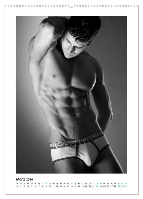 Männer... in Underwear (CALVENDO Premium Wandkalender 2024)