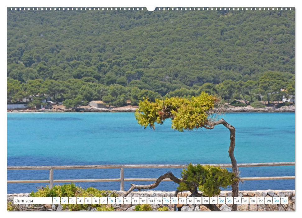 Mallorca - Azurblaues Mittelmeer zum Träumen (CALVENDO Wandkalender 2024)