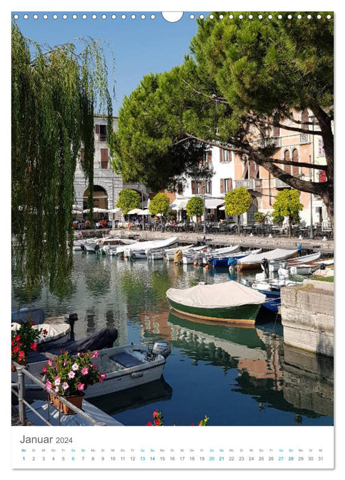 A magical trip around Lake Garda (CALVENDO wall calendar 2024) 