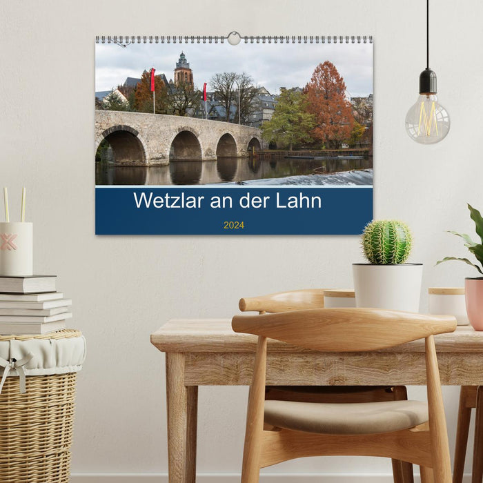 Wetzlar an der Lahn (CALVENDO wall calendar 2024) 