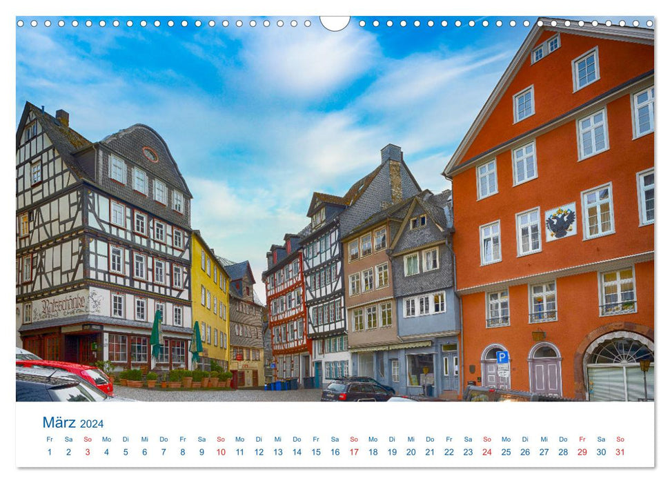 Wetzlar an der Lahn (CALVENDO wall calendar 2024) 