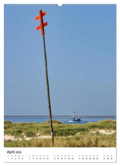 Your Langeoog - The special view (CALVENDO wall calendar 2024) 