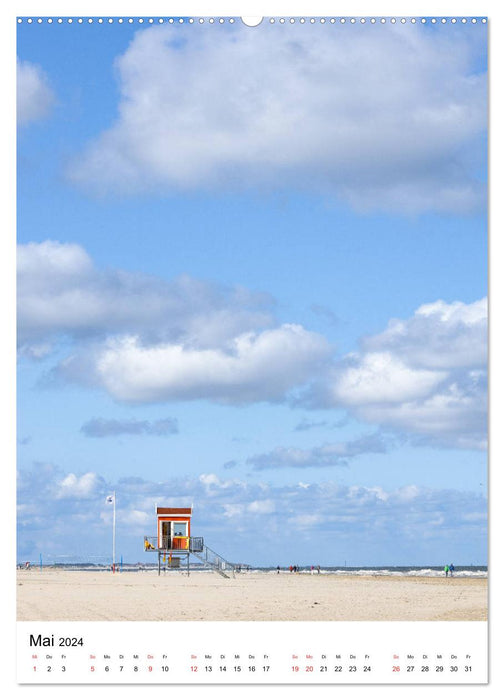 Your Langeoog - The special view (CALVENDO wall calendar 2024) 