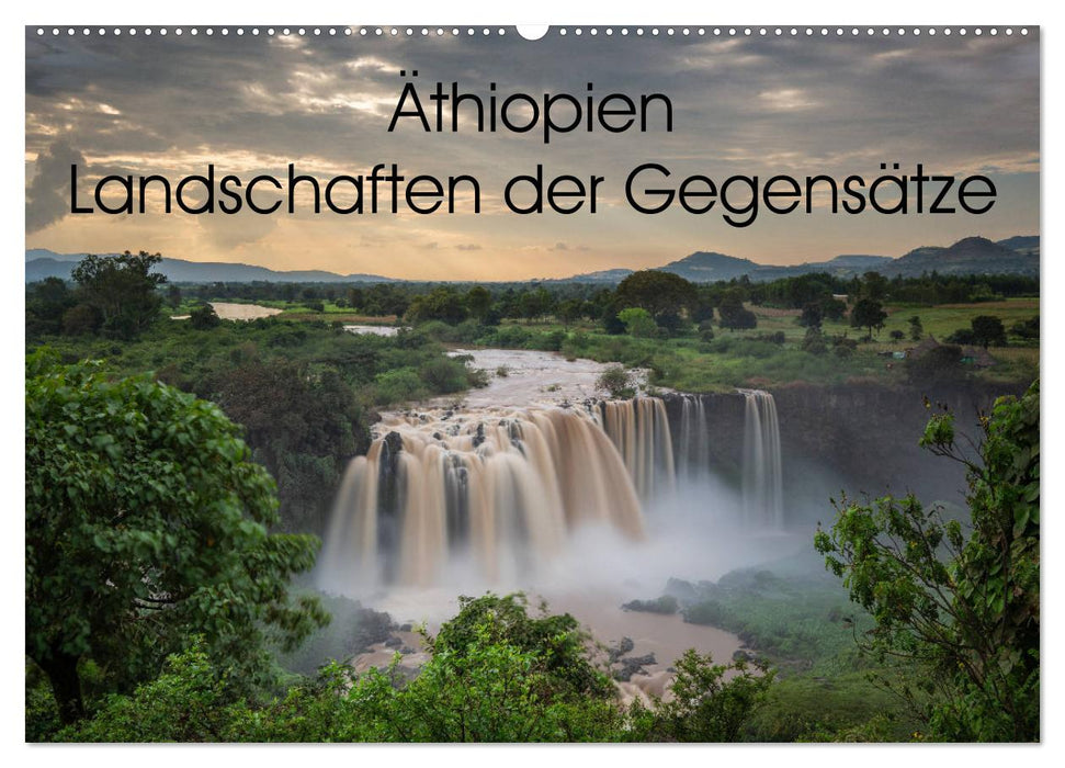 Ethiopia landscapes of contrasts (CALVENDO wall calendar 2024) 
