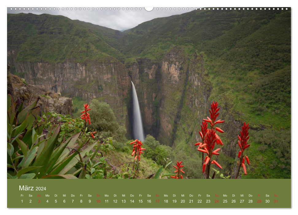 Ethiopia landscapes of contrasts (CALVENDO wall calendar 2024) 