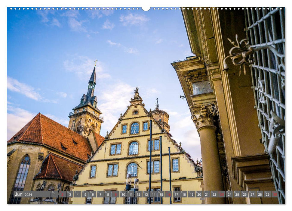 Historical Stuttgart 2024 (CALVENDO wall calendar 2024) 