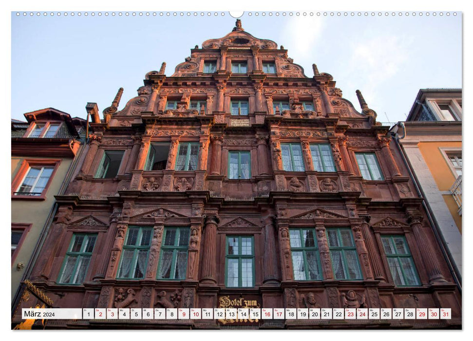 Heidelberg - Baden-Württemberg (CALVENDO wall calendar 2024) 