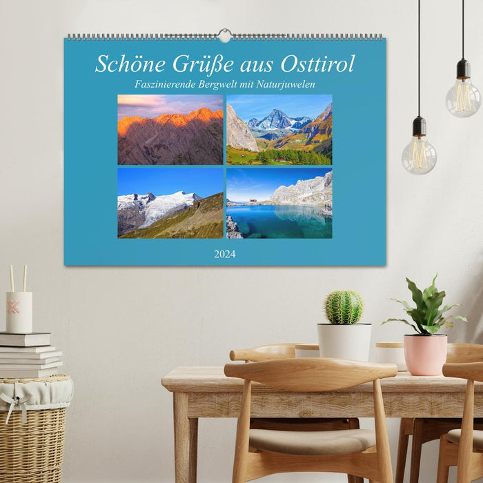 Greetings from East Tyrol (CALVENDO wall calendar 2024) 