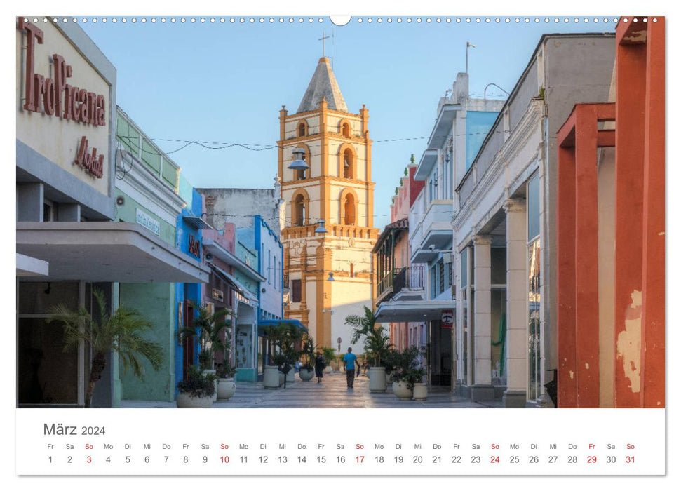 Kuba, karibische Träume (CALVENDO Premium Wandkalender 2024)