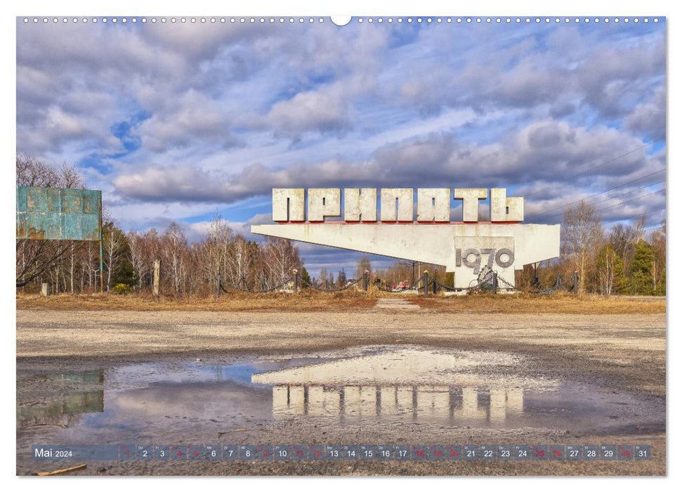 Chernobyl - Pripyat - The radioactive ghost town (CALVENDO wall calendar 2024) 